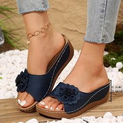 Vnona | Ergonomic Floral Sandal