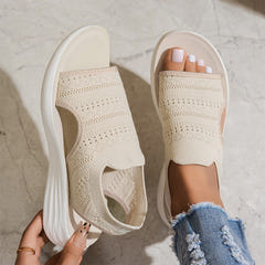 Hero | Breathable Knit Platform Sandals
