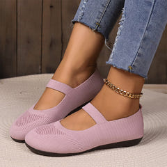 Leona | Breathable Knit Ballet Flats