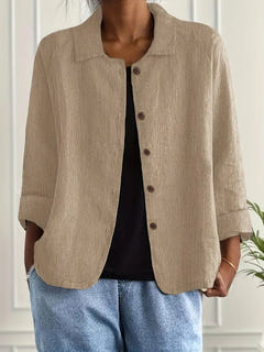 Hailey | Relaxed Button-Front Jacket