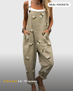 Sula | Easy Linen-Look Overalls