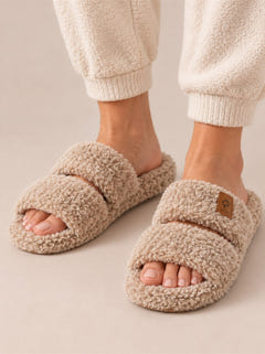 Fenton | Fuzzy Two-Strap Slides