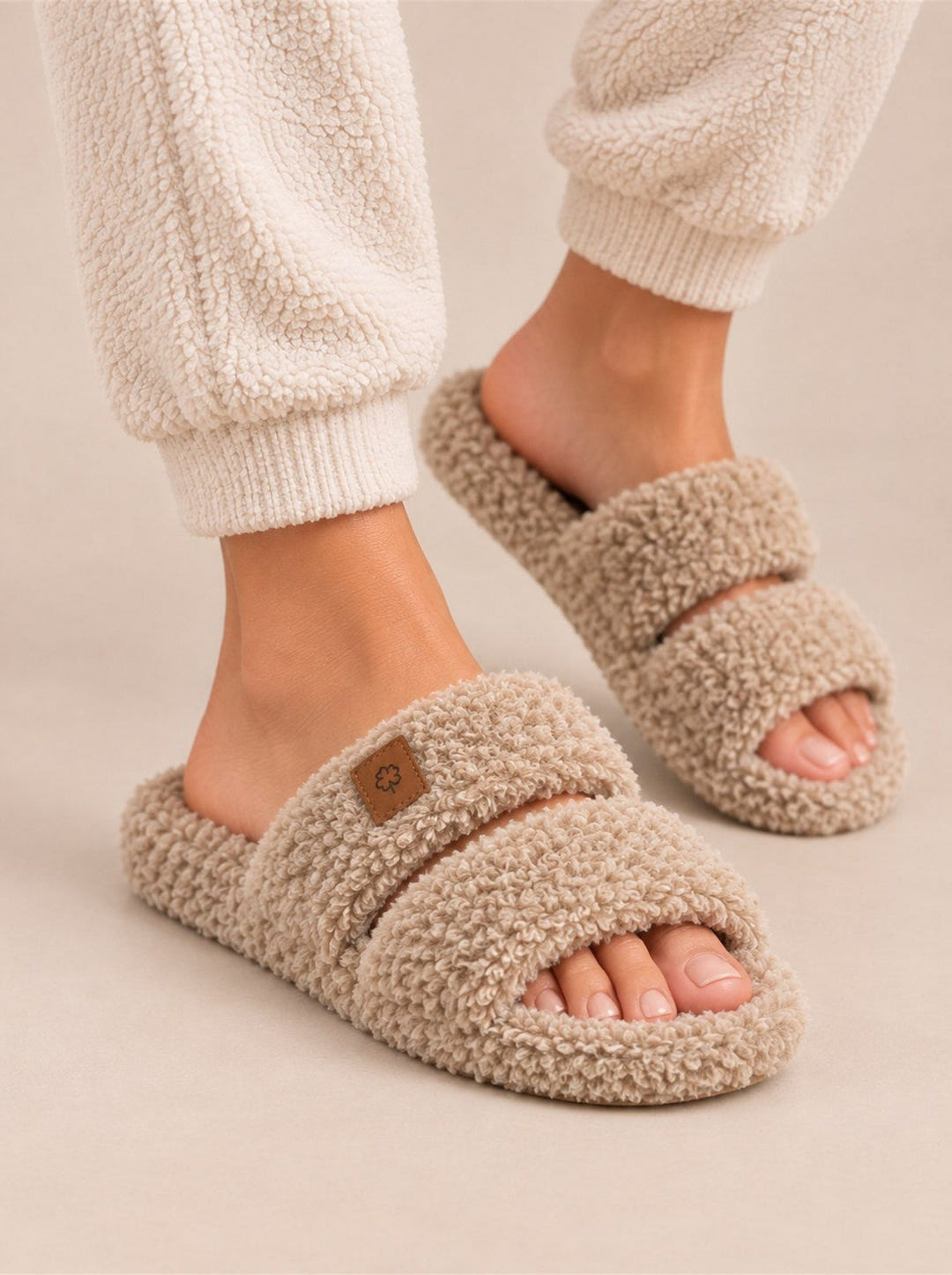 Fenton | Fuzzy Two-Strap Slides
