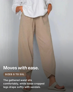Vanda | Elegant Summer Trousers fit and sizes