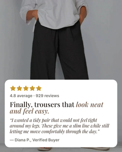 Vanda | Elegant Summer Trousers five star customer review