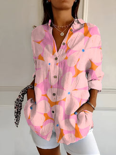 Ursula | Floral Wave Blouse