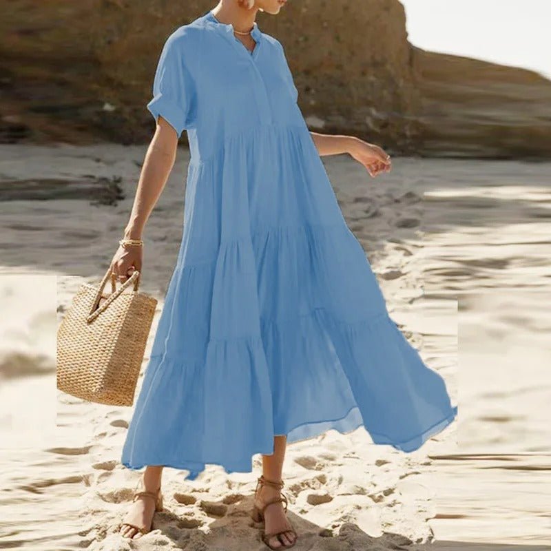 Natalia | Luxe Satin Midi Dress