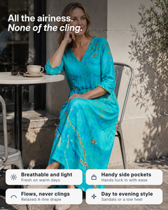 Vesna | Floral Summer Midi Dress benefits
