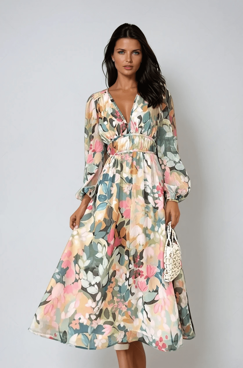 Kitty | Graceful Floral Dress