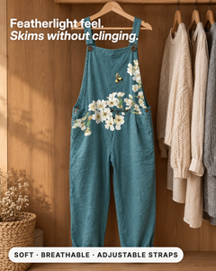 Xanthe | Floral Relax Overall fabric close-up