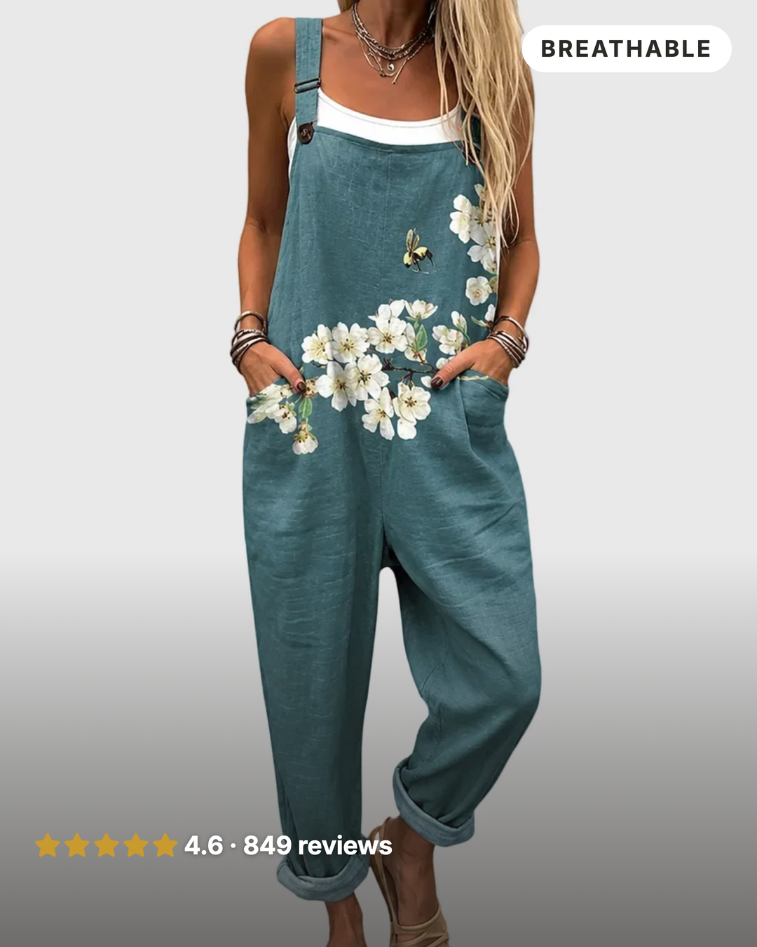 Xanthe | Floral Relax Overall