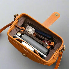 Leonora | Refined Leather Shoulder Bag