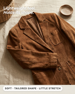 Zina | Tailored Everyday Blazer fabric close-up