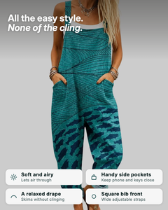 Zola | Wave-Print Jumpsuit benefits