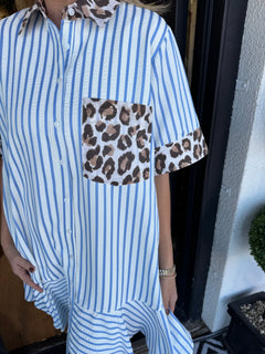 Derfel | Striped Wild Dress