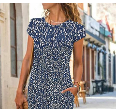 Judith | Blue Garden Maxi