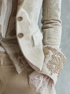 Ismay | Embroidered Tailored Blazer
