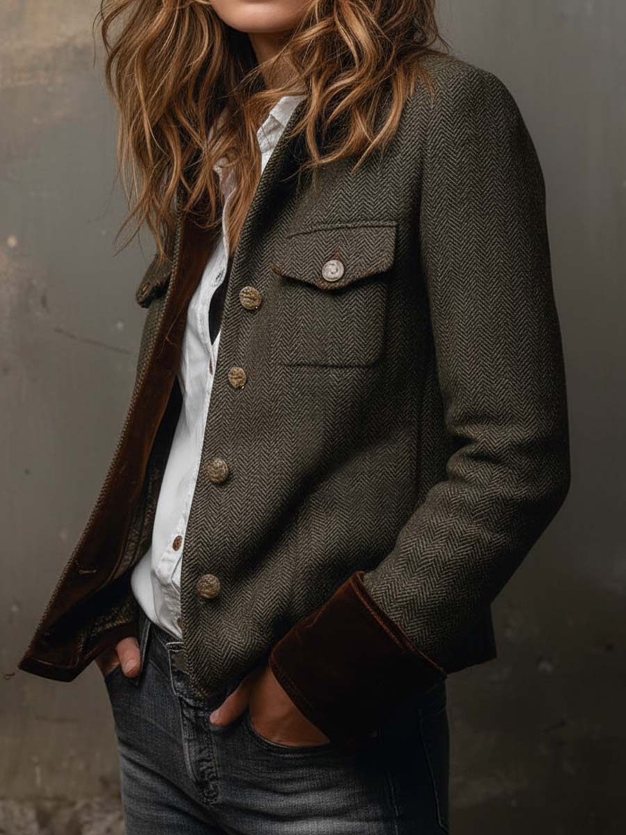 Dallas | Heritage Herringbone Jacket