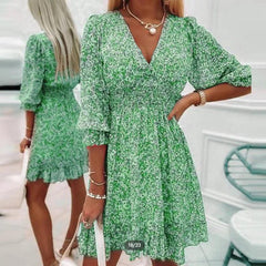 Greer | Elegant Floral Dress