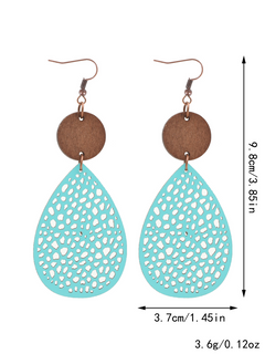 Lillias | Vintage-Inspired Filigree Drop Earrings