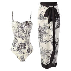Johanna | Elegant Printed Swim Set