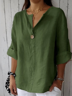 Madeleine | Relaxed V-Neck Top