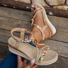 Mina | Boho Woven Sandals