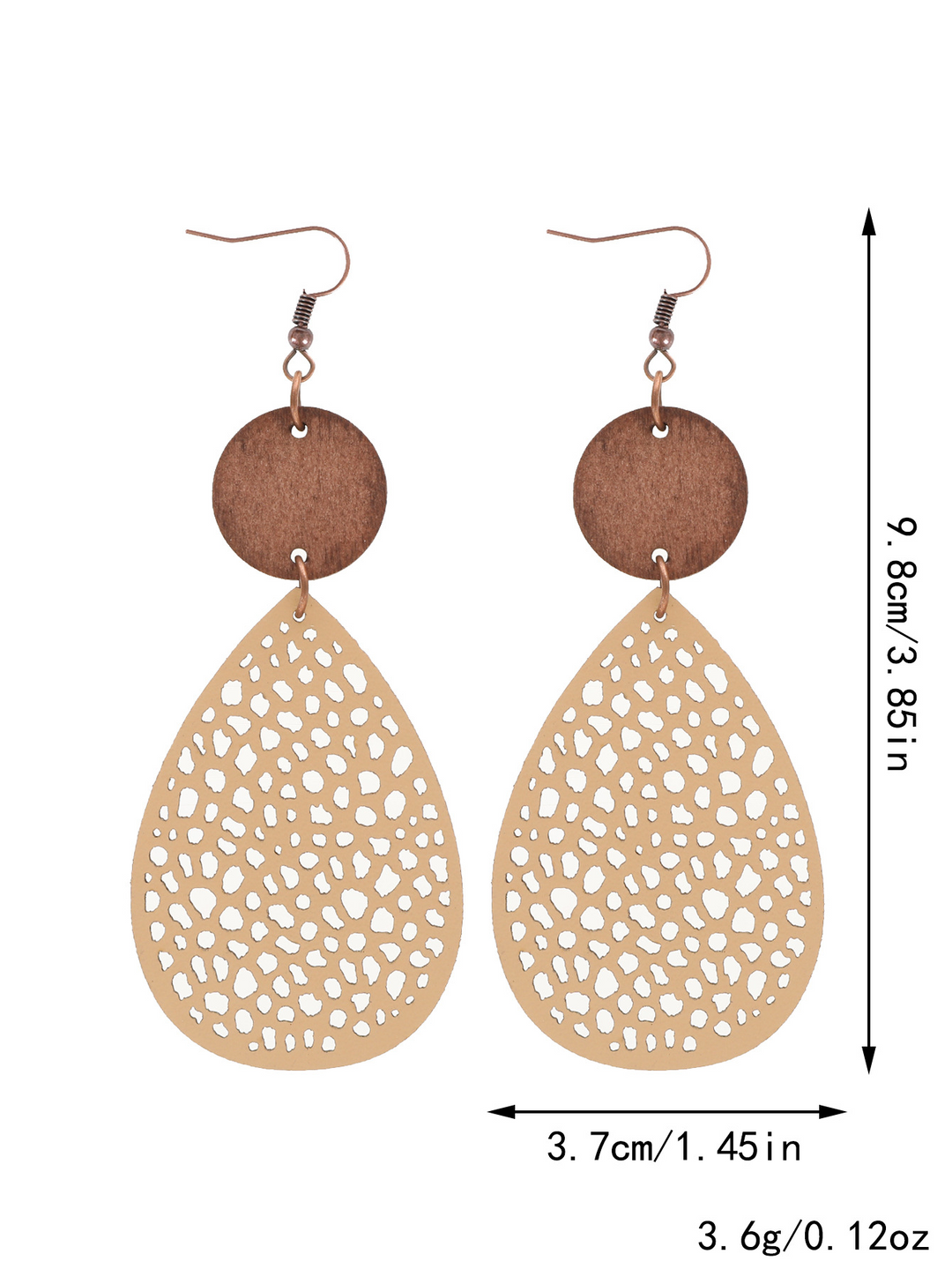 Lillias | Vintage-Inspired Filigree Drop Earrings