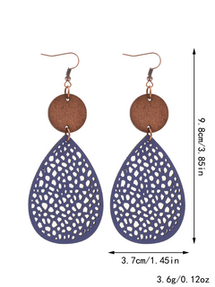 Lillias | Vintage-Inspired Filigree Drop Earrings