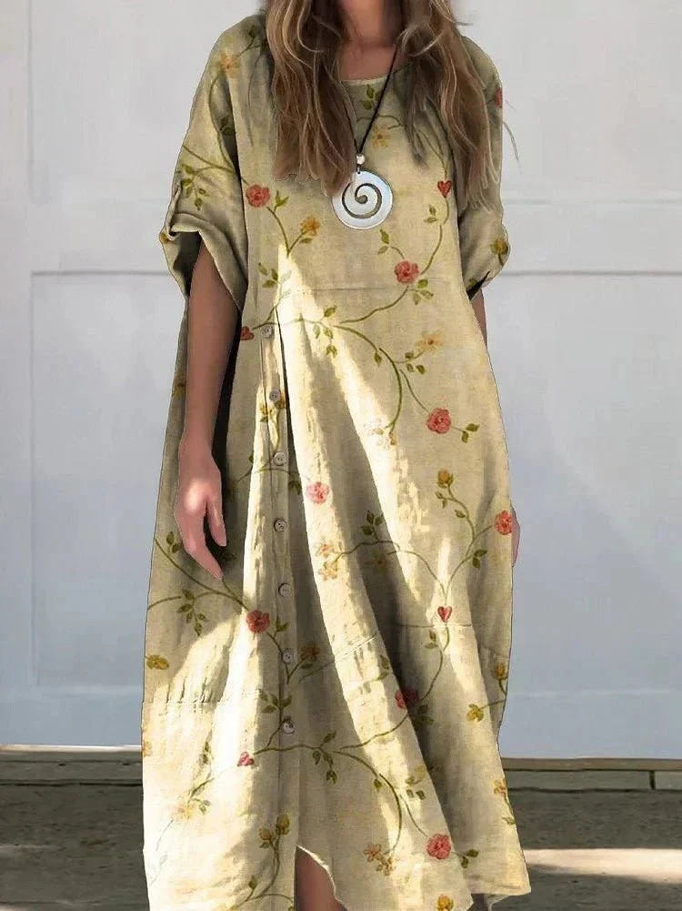 Veronika | Luxe Linen Blend Dress