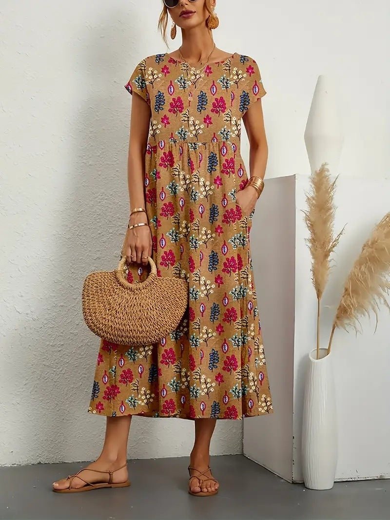 Nia | Timeless Floral Dress