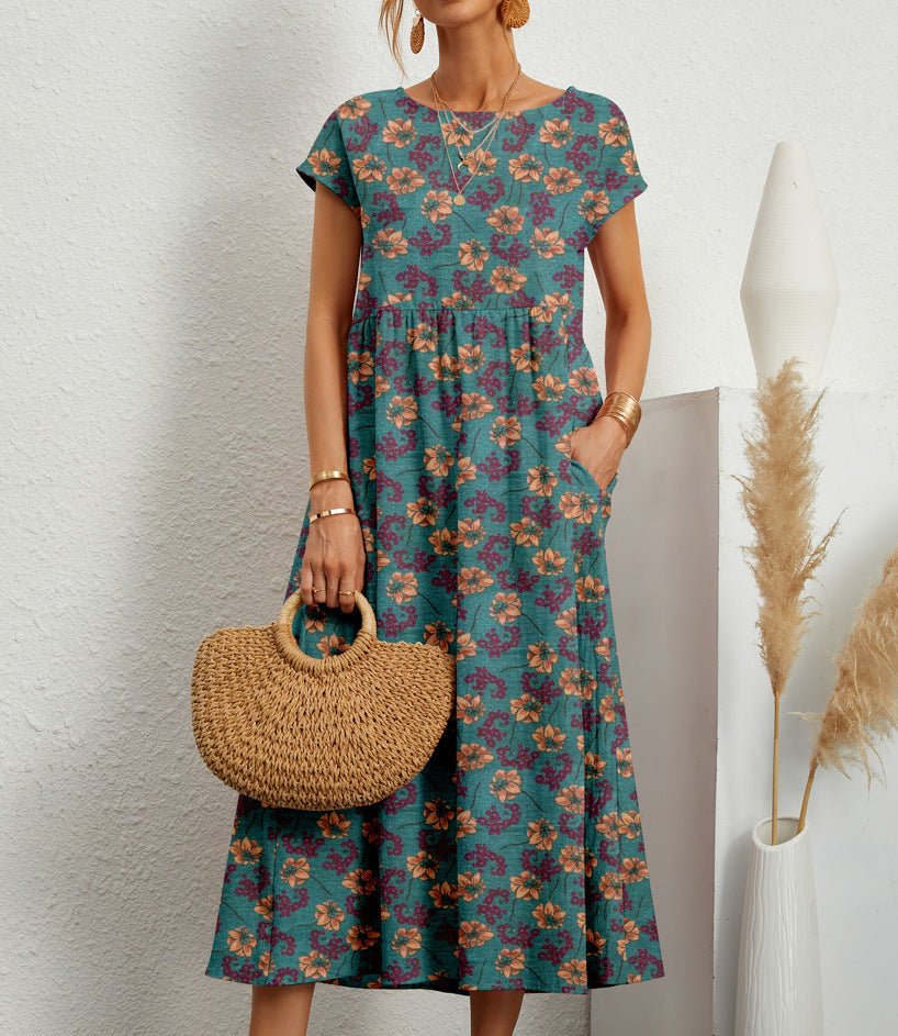 Nia | Timeless Floral Dress