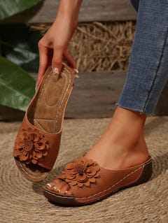 Vnona | Ergonomic Floral Sandal