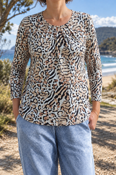 Jessamy | Three-Quarter Sleeve Blouse