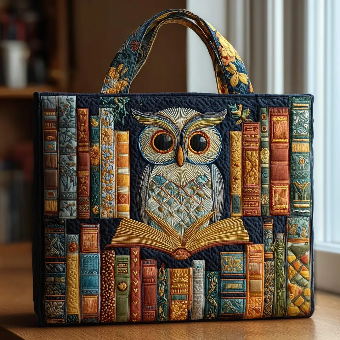 Osanna | Owl Book Padded Tote