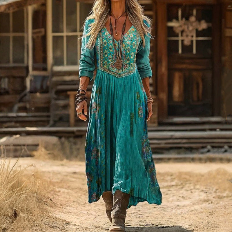 Nevada | Bohemian Flowing Maxi Dress