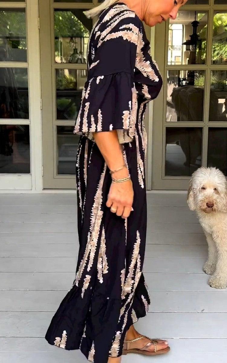 Tina | Timeless Print Maxi