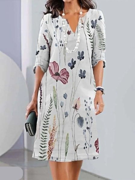 Bianca | Floral Layered Dress