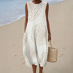 Ami | Retro Casual Midi Dress