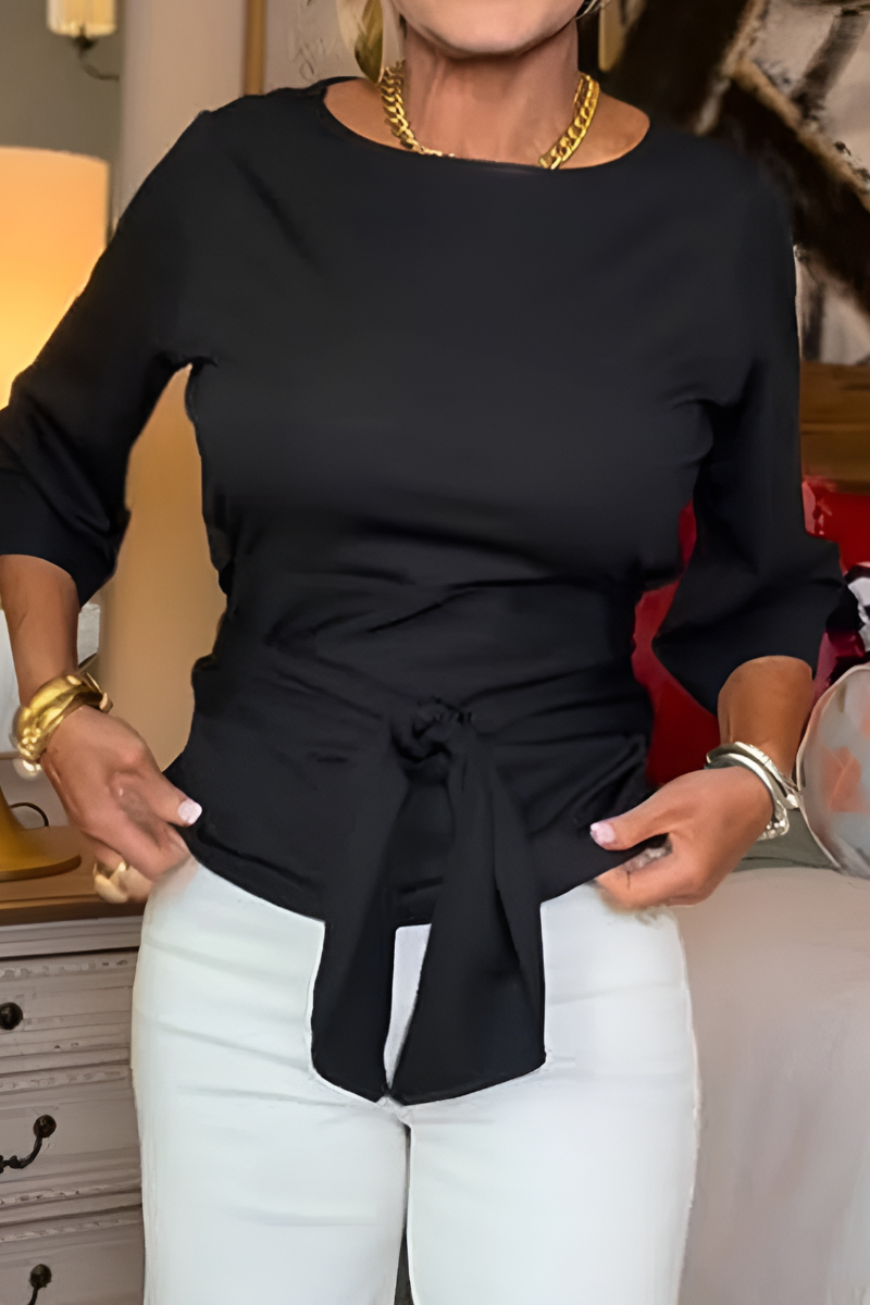 Modesty | Adjustable Tie-Waist Top