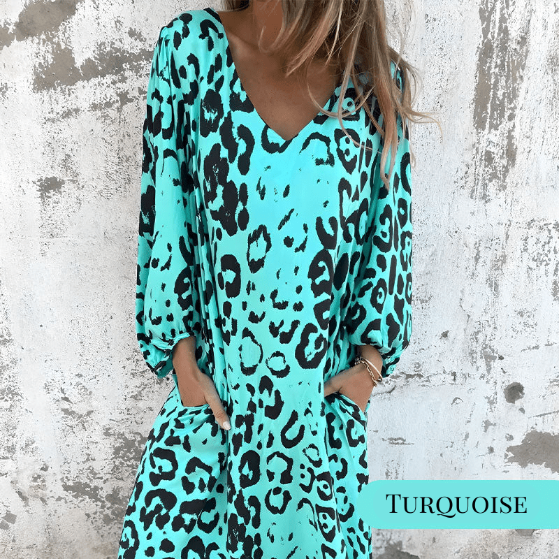 Grove | Leopard Safari Dress