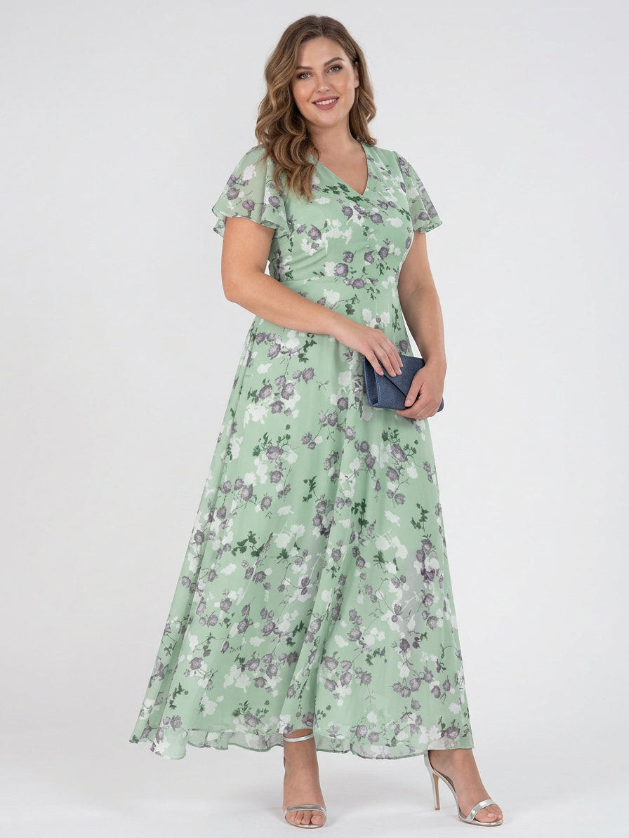 Harriett | Romantic Floral Maxi Dress