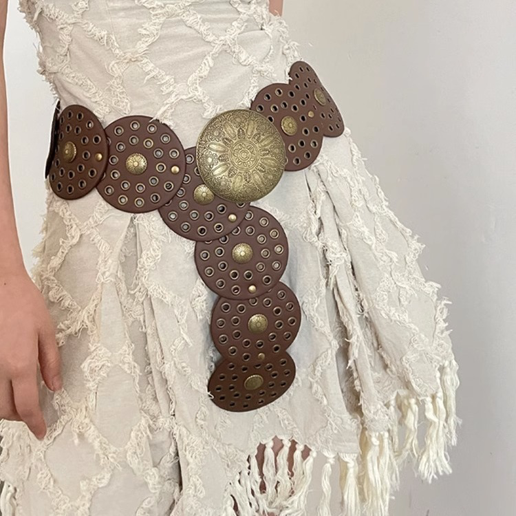 Bernice | Boho Medallion Belt