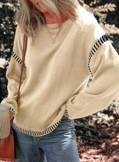 Tudur | Chic Contrast Sweater