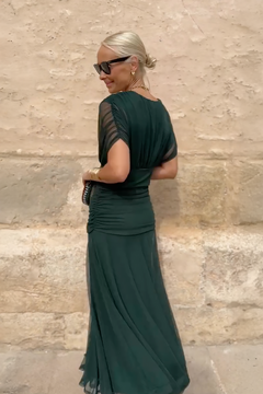 Glenna | Silk Maxi Dress