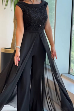 Leah | Sleeveless Tailored Jumpsuit