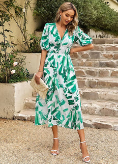 Cosette | Elegant Floral Dress