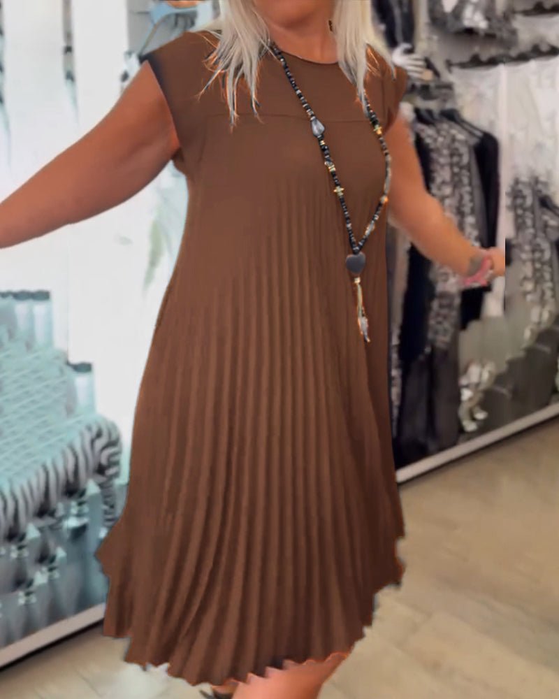 Ondine | Pleated Chic Dress