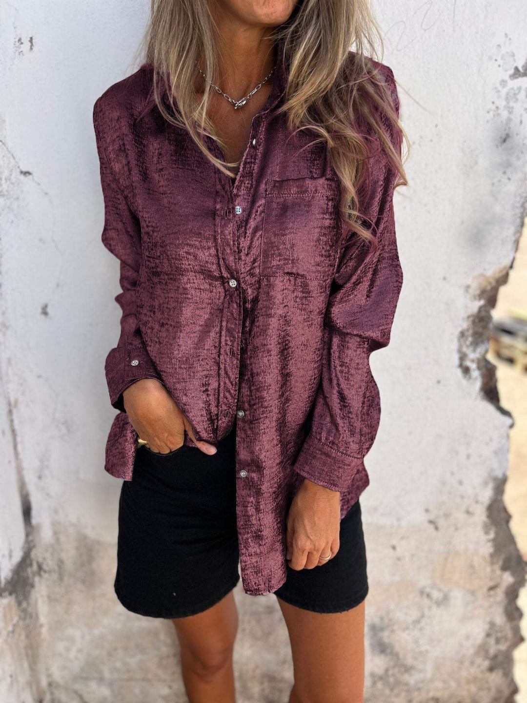 Mairi | Radiant Shimmer Blouse