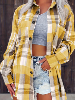 Marjolaine | Gingham Long-Sleeve Shirt